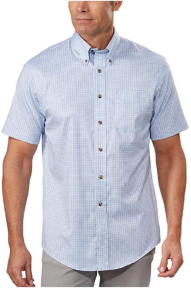 KIRKLAND Signature Men's Short Sleeve Sport Shirt