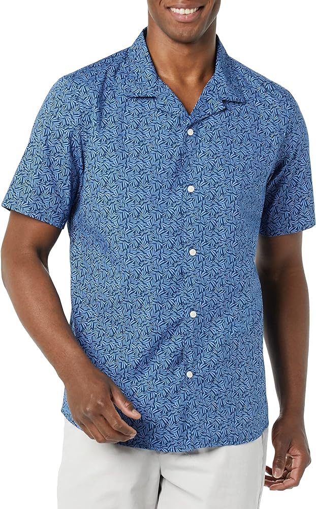 Amazon Essentials Men's Standard-Fit Vacation Shirt