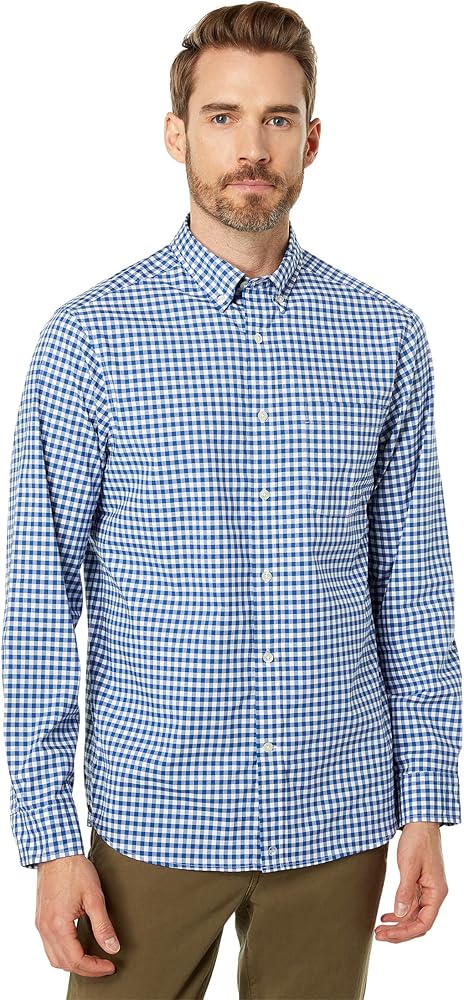 vineyard vines Classic Fit Gingham OTG Brrr Shirt