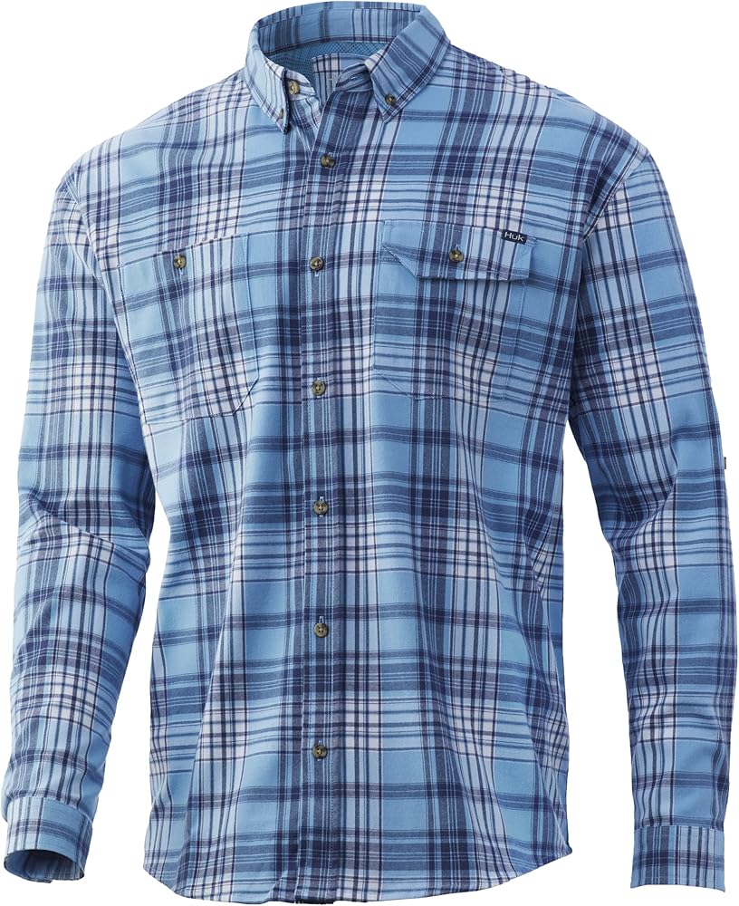 HUK Flannel Shirt | Performance Button Down