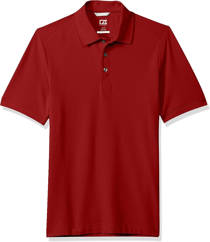 Cutter & Buck Men's Big & Tall 35+UPF, Short Sleeve Advantage Polo Shirt