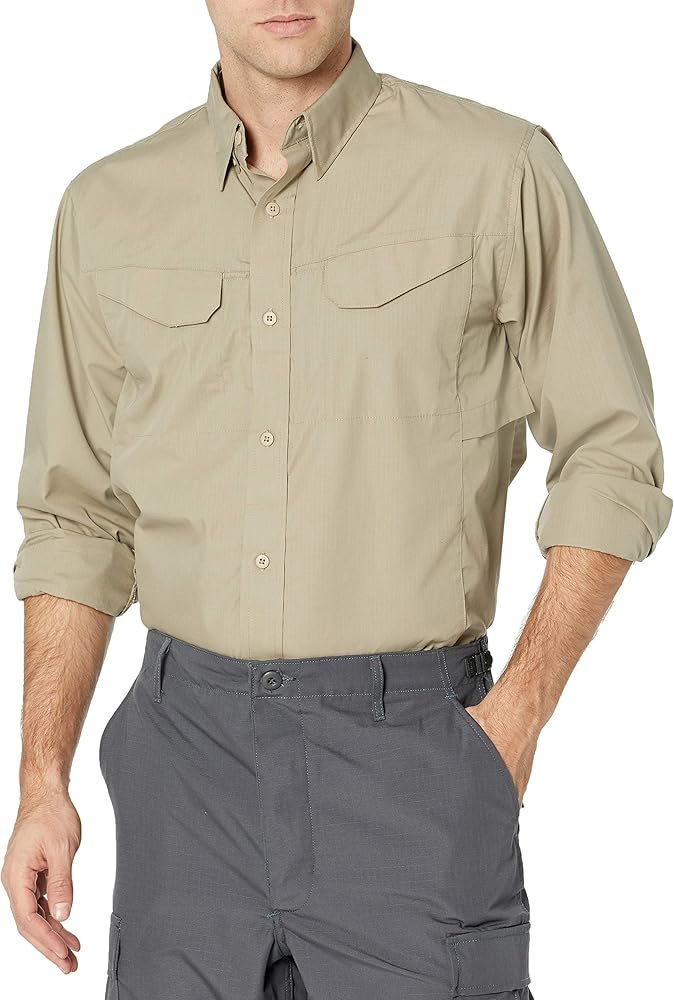 TRU-SPEC Men's Lightweight 24-7 Long Sleeve Field Shirt