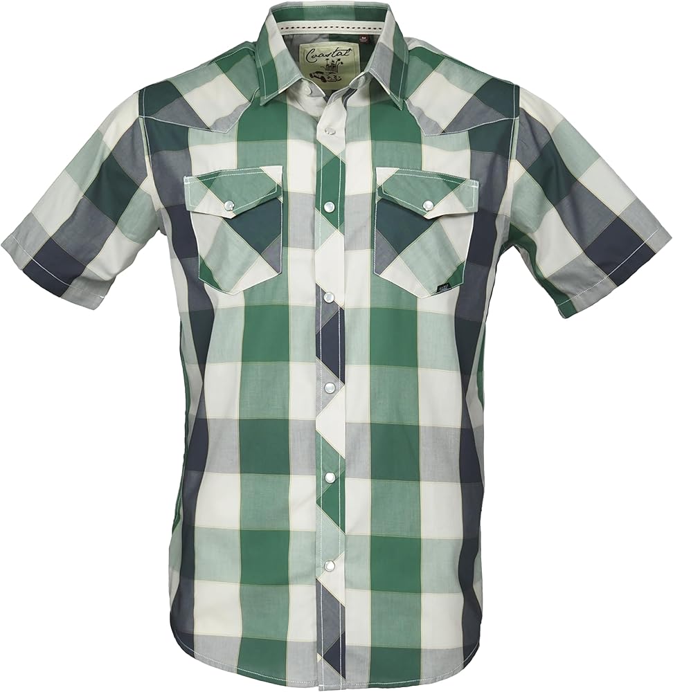 Short Sleeve Snap Button Shirt