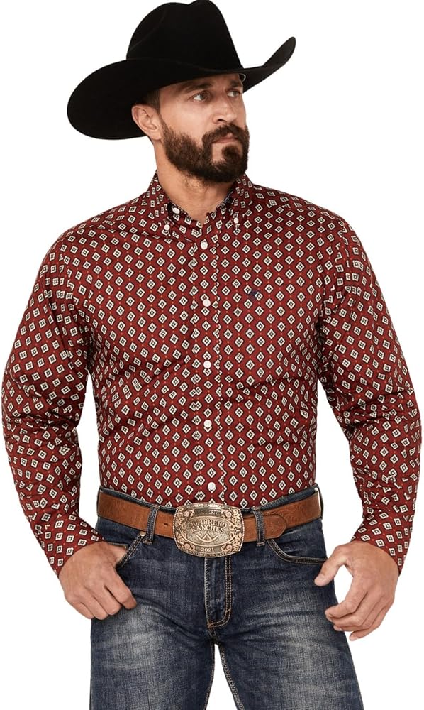 Ariat Men's Wrinkle Free Kyler Fitted Shirt