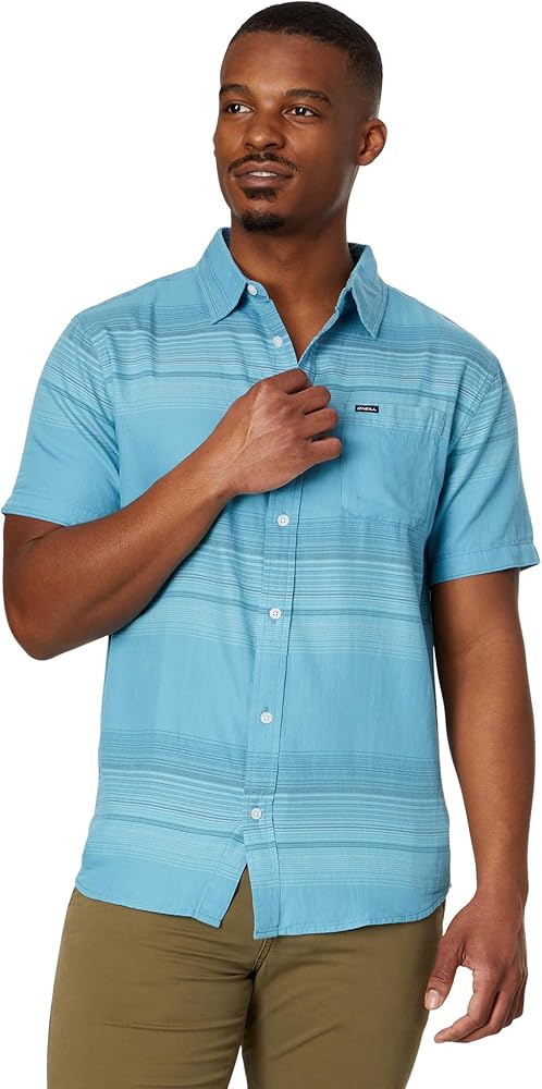 O'NEILL Seafaring Stripe Standard Short Sleeve Woven