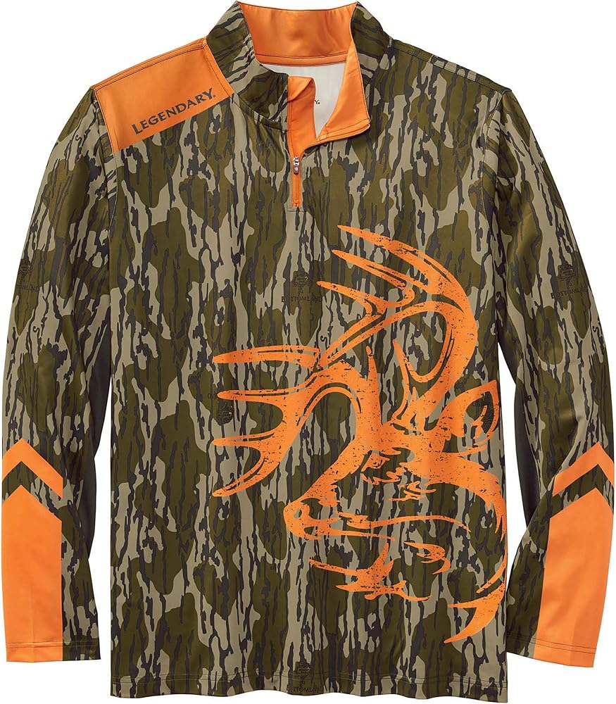 Legendary Whitetails Men's Shoal Performance 1/4 Zip Shirt