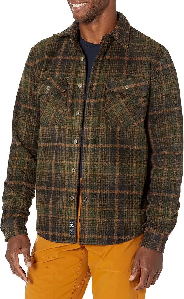 Lucky Brand Men's Plaid Knit Shirt