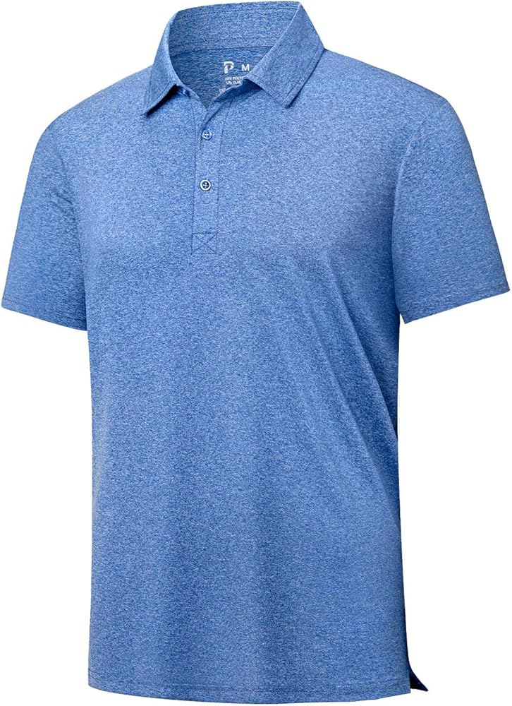 Polu Polo Shirts for Men Short Sleeve Mens Golf Polo T-shirt