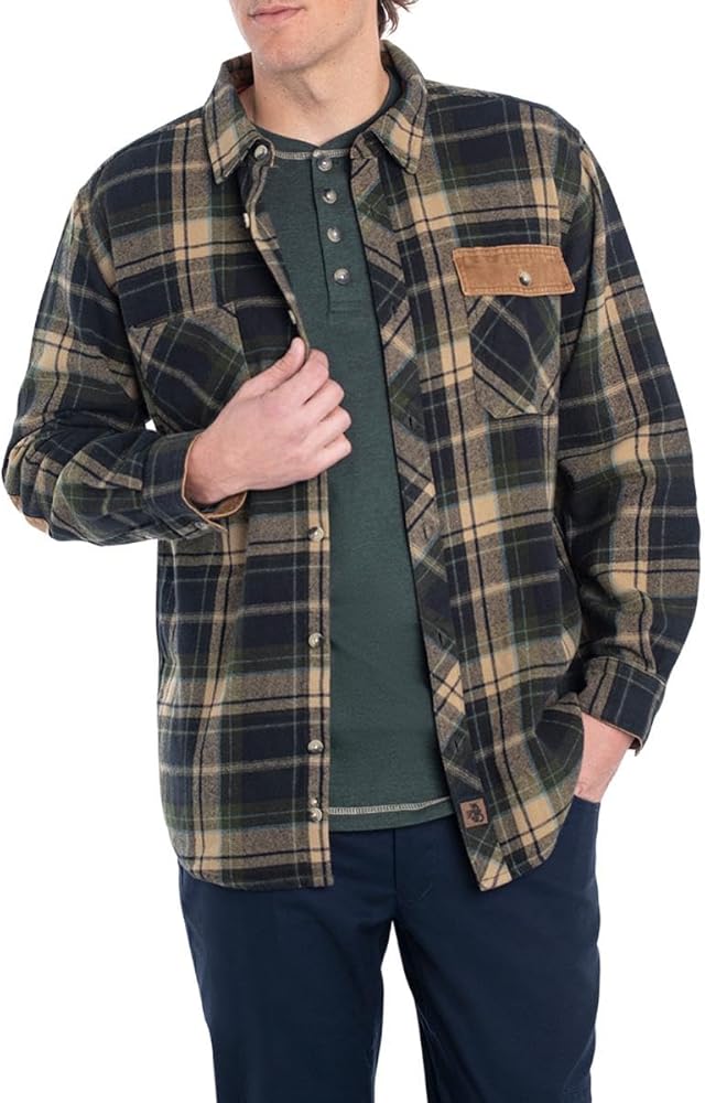 Legendary Whitetails Men's Harbor Heavyweight Flannel Shirt