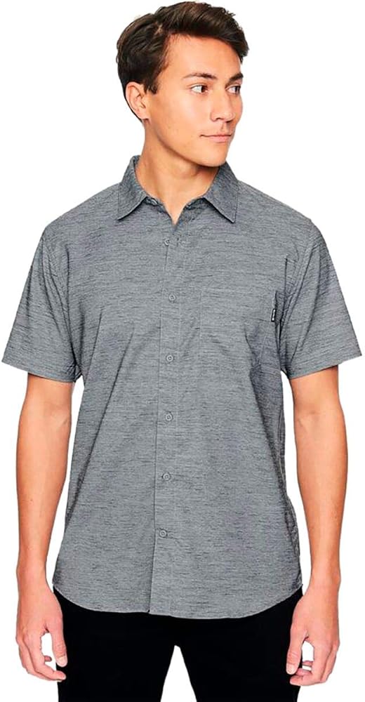 Hurley Dri-FIT™ Marwick Stretch Short Sleeve Woven Shirt