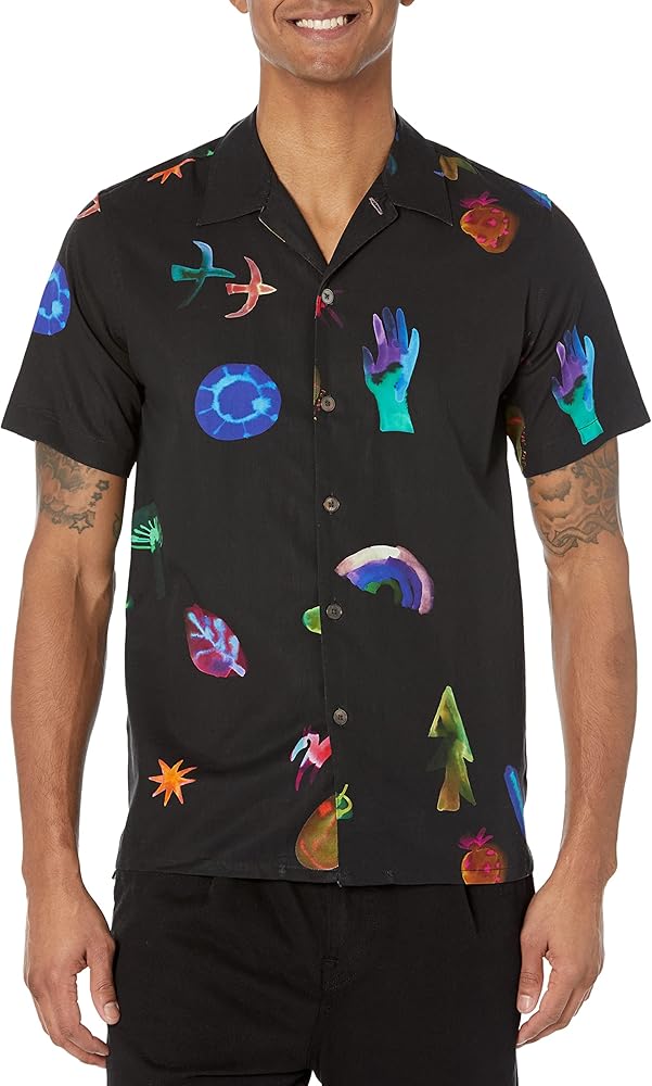 Paul Smith Ps Mens Ss Casual Fit Shirt