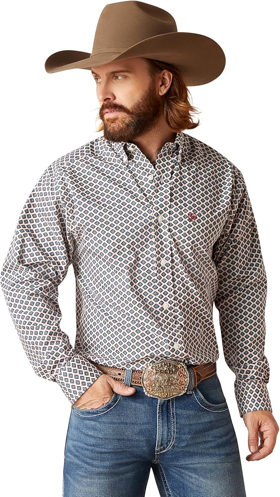 Ariat Men's Wrinkle Free Grayden Classic Fit Shirt