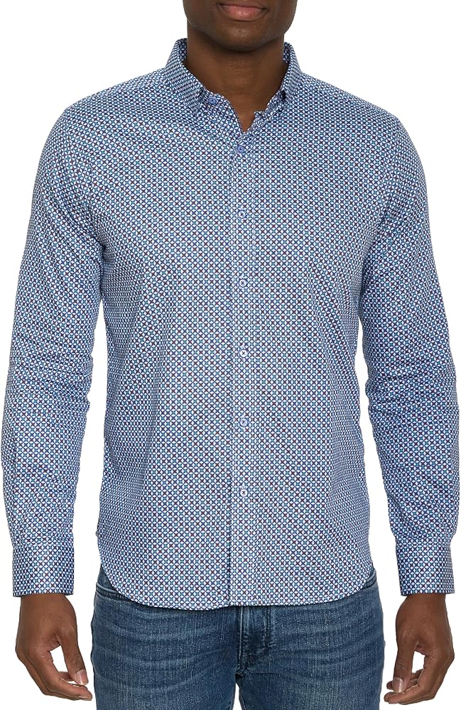 Robert Graham Men’s Costa Long-Sleeve Button-Down Shirt