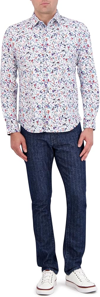 Robert Graham Men's Bavaro Long-sleeve Button-down Shirt