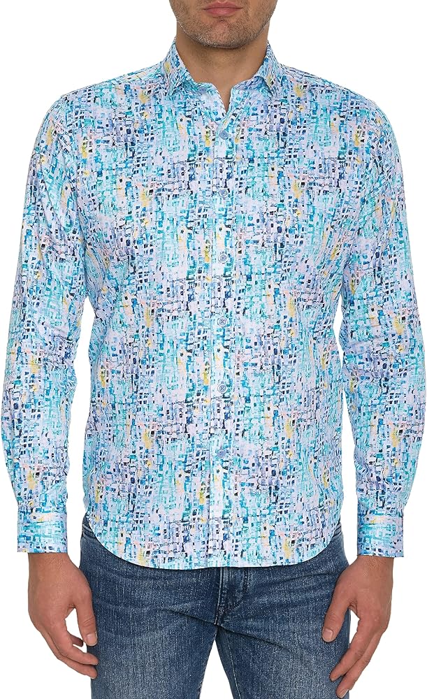 Robert Graham Men's Lakeport Short-Sleeve Button-Down Shirt