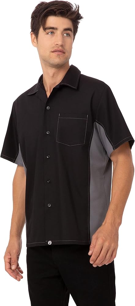 Chef Works Men's Universal Contrast Shirt