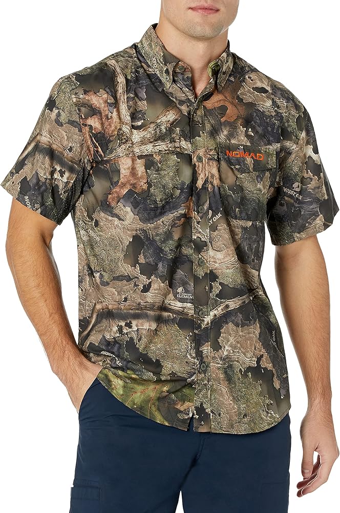 Nomad Men's Stretch-lite Short Sleeve | Quick-Dry Hunting Shirt