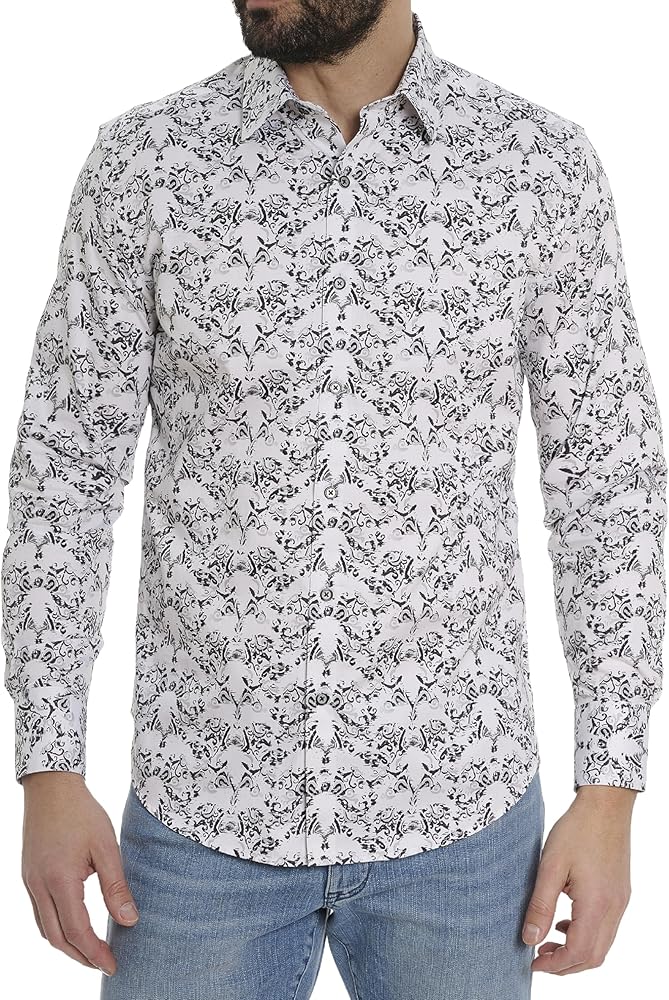 Robert Graham Men's Criswell Long Sleeve Woven Shirt