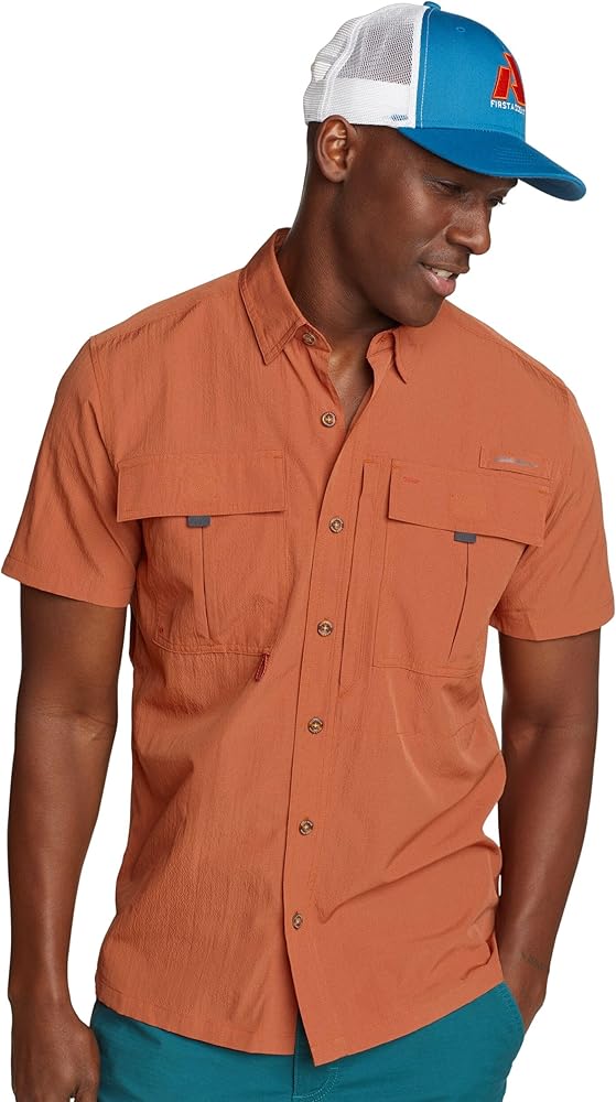 Eddie Bauer Men's UPF Guide 2.0 Short-Sleeve Shirt