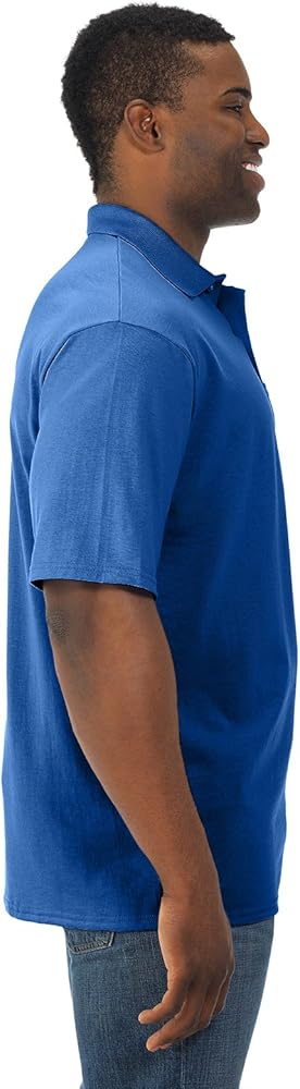 Men's SpotShield Short Sleeve Preshrunk Polo Shirt