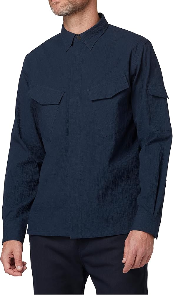 Paul Smith Ps Mens Ls Casual Fit Pkt Shirt