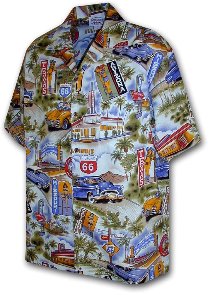 Pacific Legend Route 66 Scenic Car Shirts