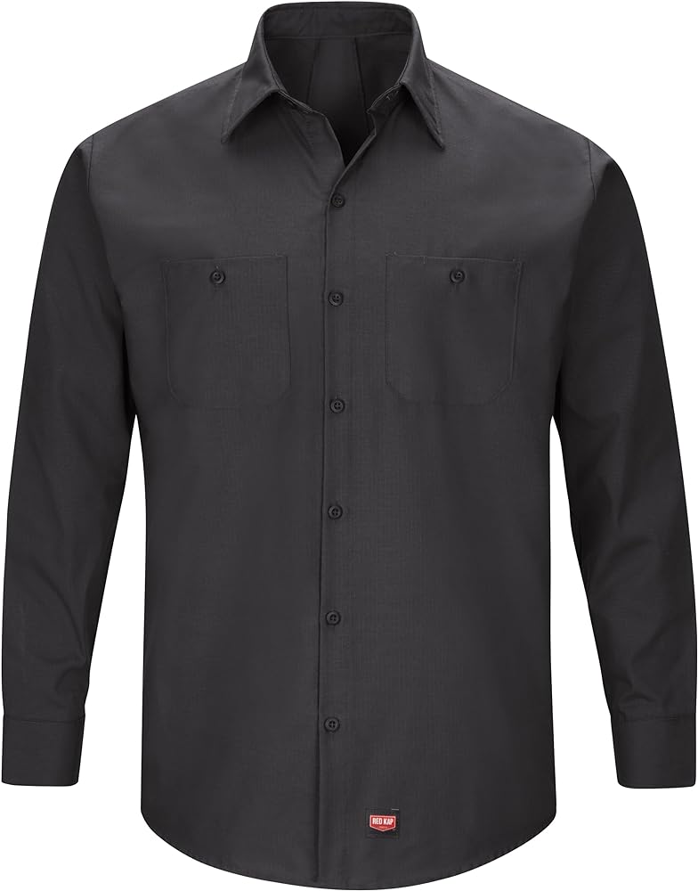 Red Kap Men's Long Sleeve Mimix Work Shirt