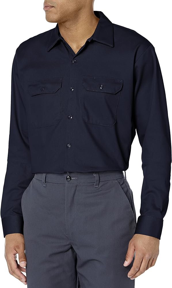 Red Kap Men's Deluxe Heavyweight Cotton Shirt