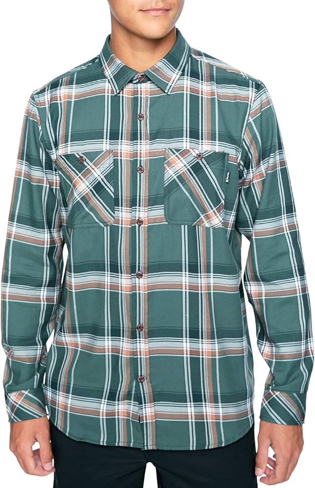 Hurley Men's Dri Fit Hunter Flannel Long Sleeve