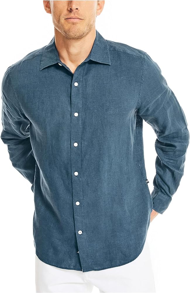 Nautica Men's Linen Shirt